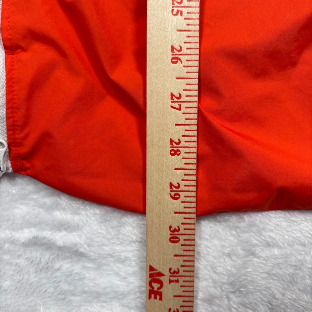 Nike Clemson Tigers On-Field 1/2 Zip Windbreaker Men M Orange Coach Vented Blade